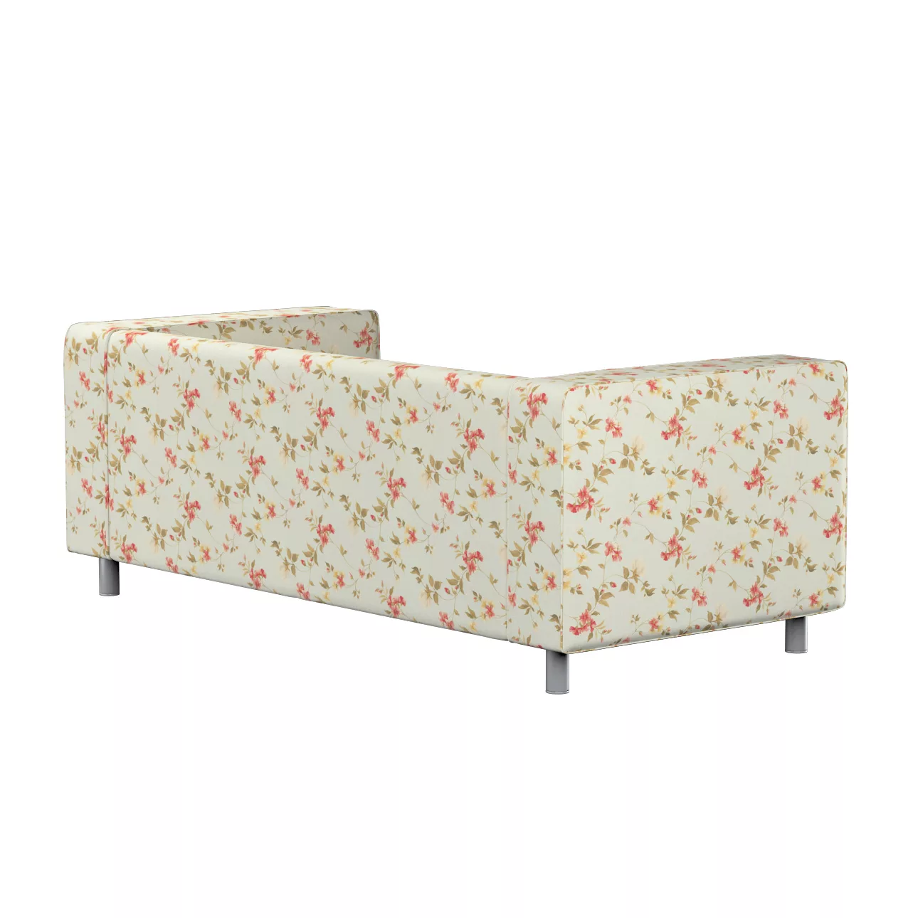 Bezug für Klippan 2-Sitzer Sofa, blau-rosa, Sofahusse, Klippan 2-Sitzer, Lo günstig online kaufen
