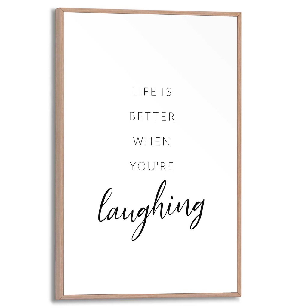 Reinders Poster "Laughing" günstig online kaufen