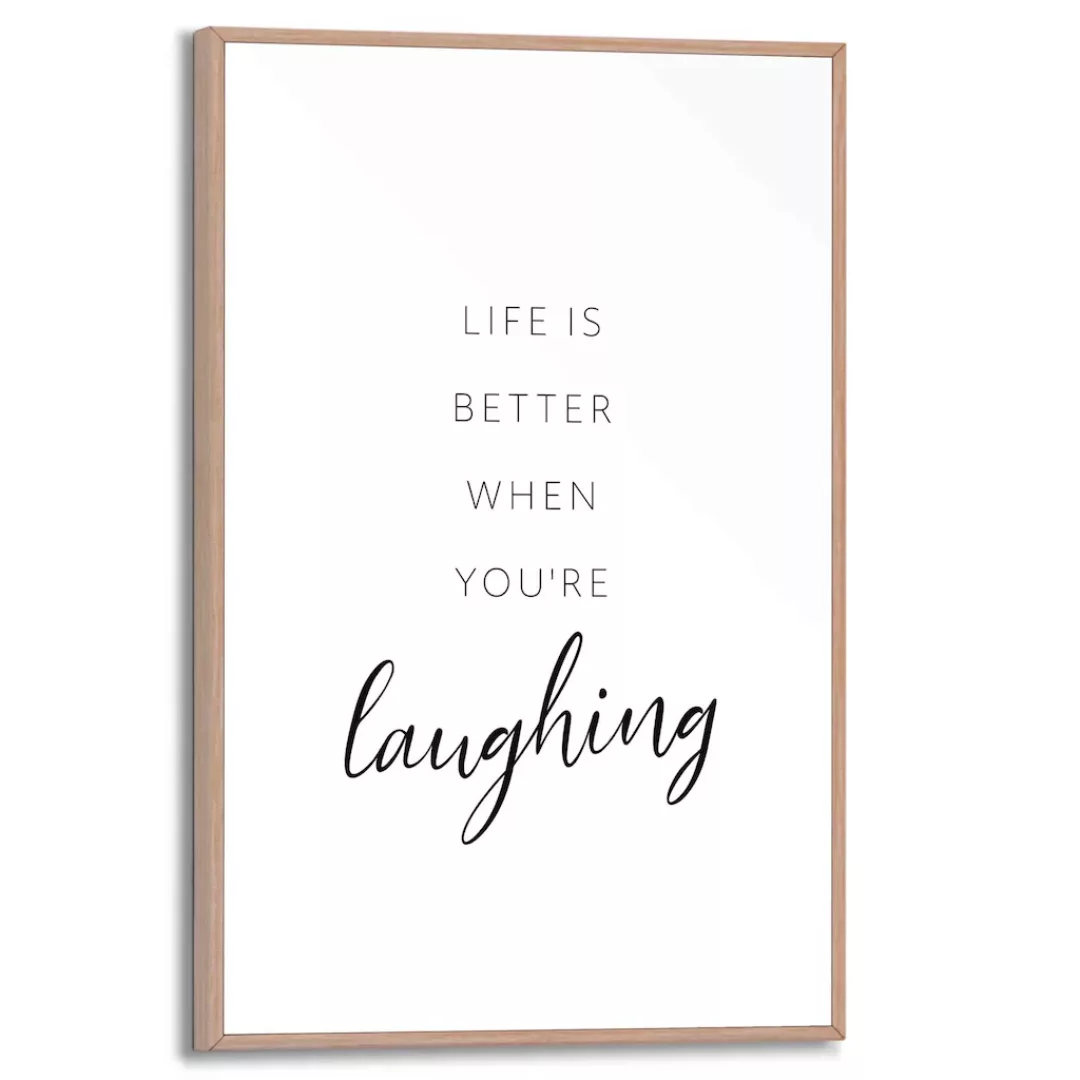 Reinders Poster "Laughing" günstig online kaufen