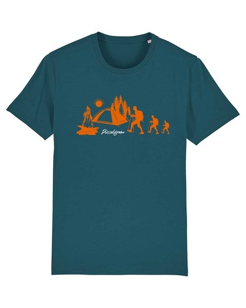 Camping, Camper, Camp, Lagerfeuer Tshirt Aus Bio Baumwolle günstig online kaufen