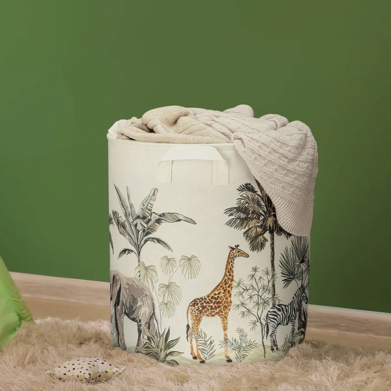 Jungengel Aufbewahrungskorb Safari 37x40cm Mehrzweck Organizer günstig online kaufen