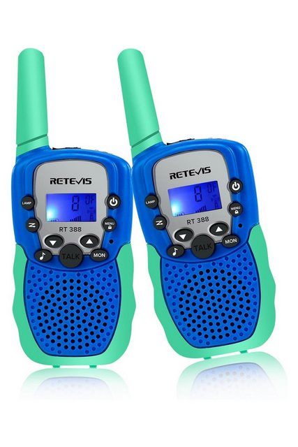 Retevis Walkie Talkie Kinder RT388 Funkgeräte PMR446,VOX,10 Ruftöne, LCD Di günstig online kaufen