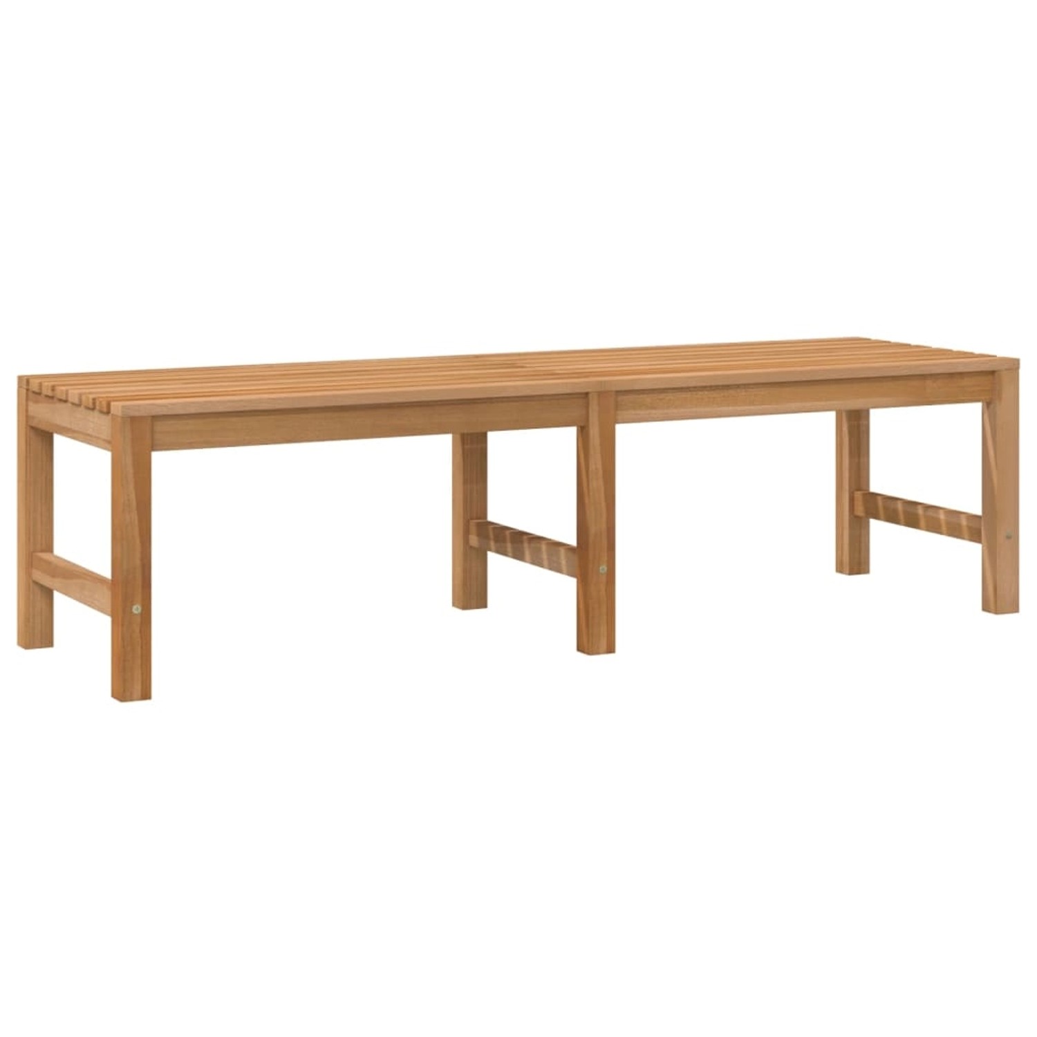 vidaXL Massivholz Teak Gartenbank 150 cm günstig online kaufen