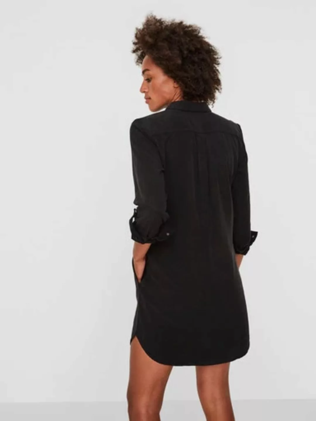 Vero Moda Damen Keid VMSILLA LS SHORT DRESS günstig online kaufen