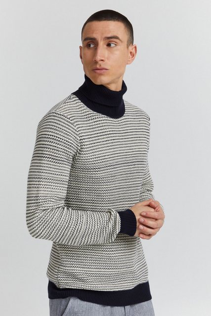 Casual Friday Rollkragenpullover Karl structured roll neck knit 20504530 günstig online kaufen