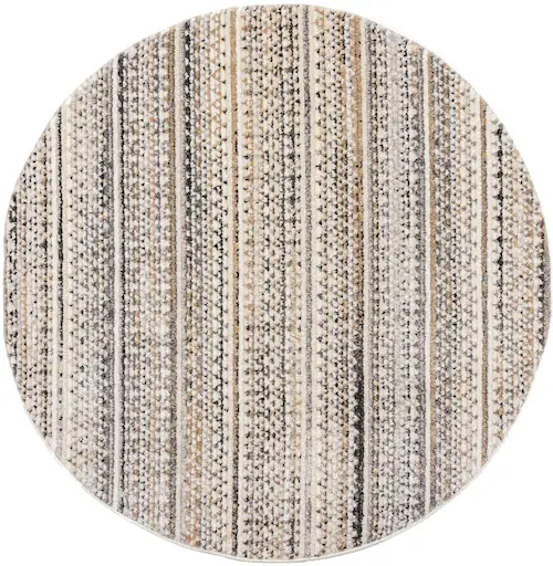 FLAIR RUGS Teppich »Camino Abstraktes«, rund, 8 mm Höhe, Abstraktes Teppich günstig online kaufen