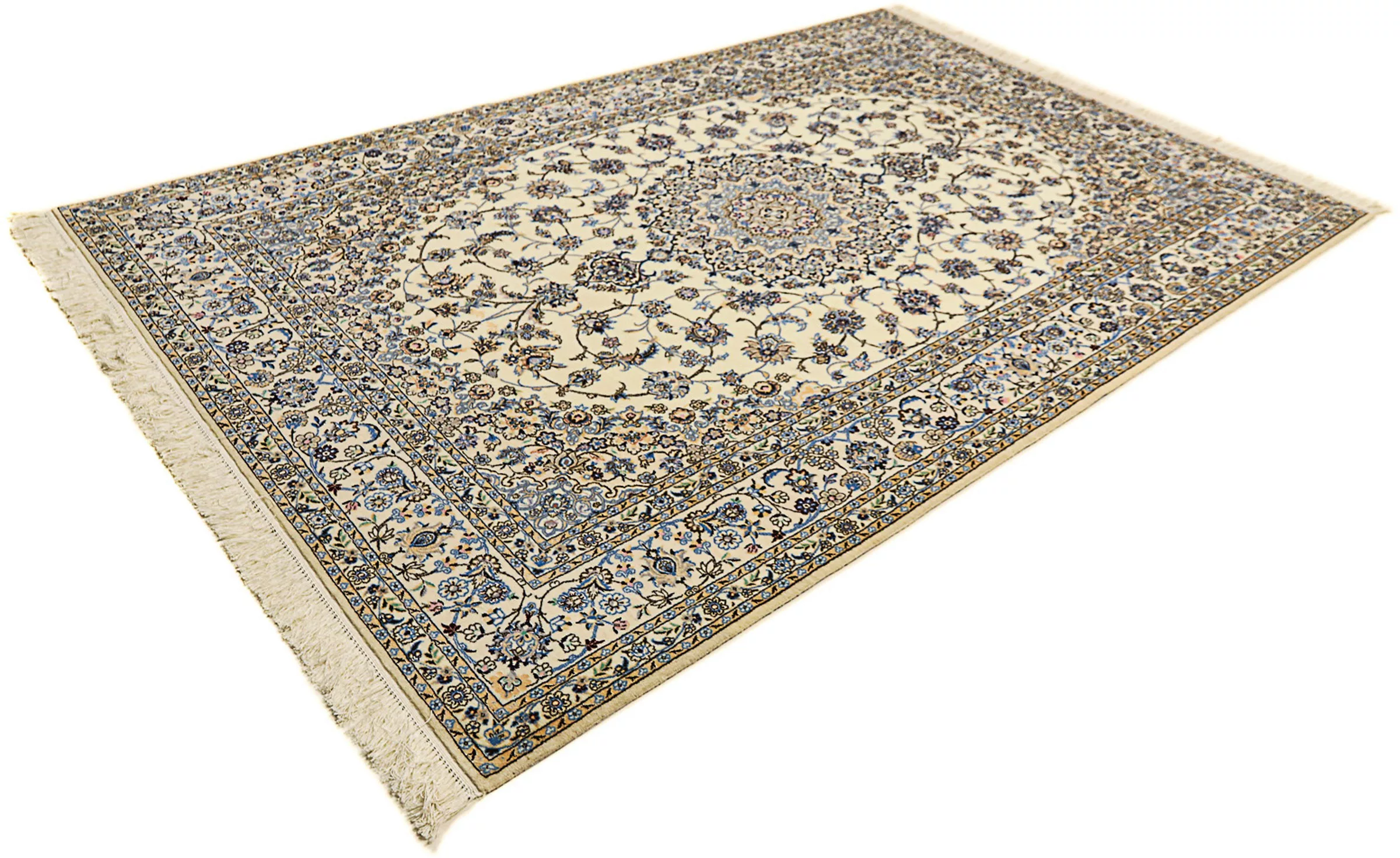 morgenland Orientteppich »Perser - Nain - Premium - 255 x 160 cm - beige«, günstig online kaufen