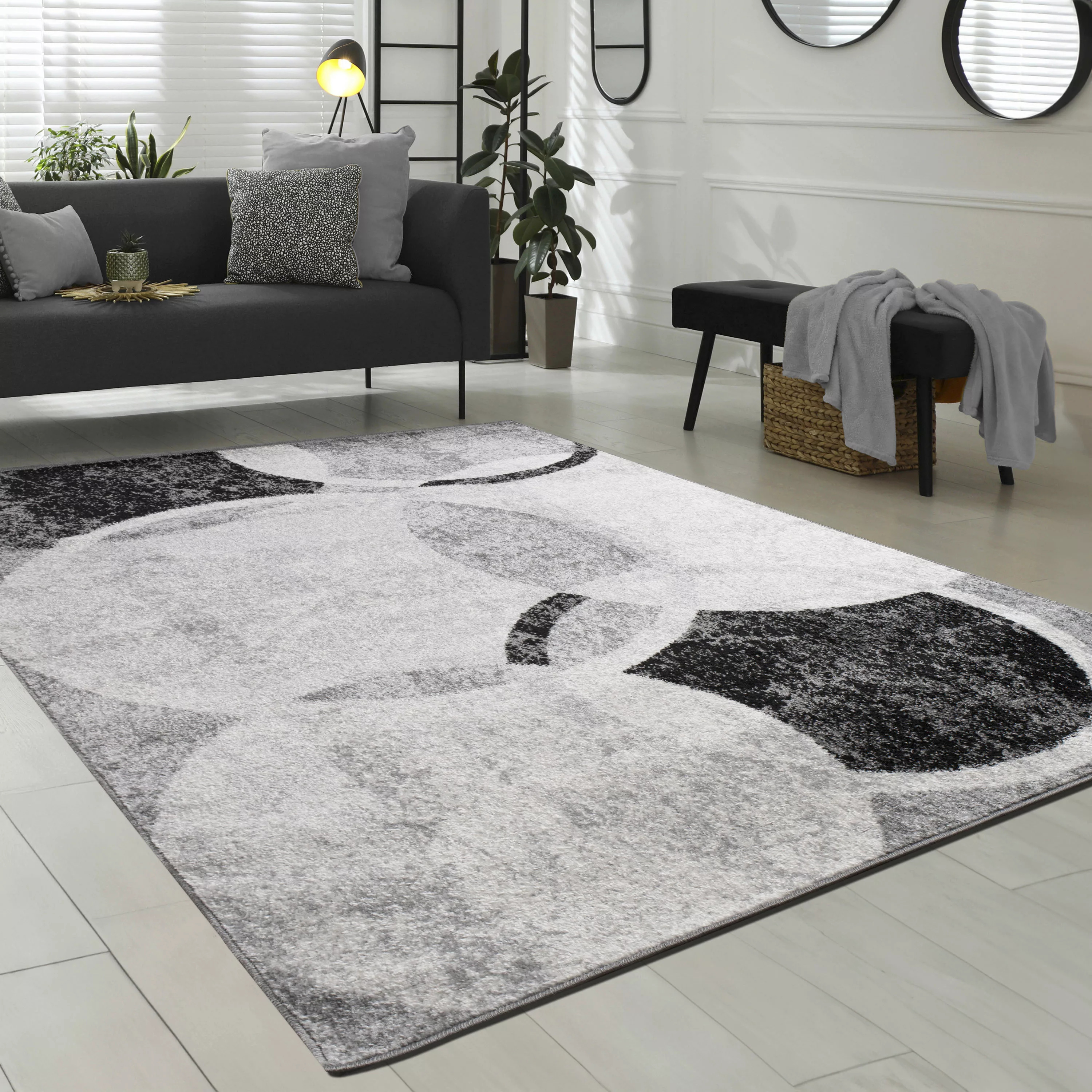Paco Home Teppich »Sinai 055«, rechteckig, Kurzflor, modernes Design, Motiv günstig online kaufen