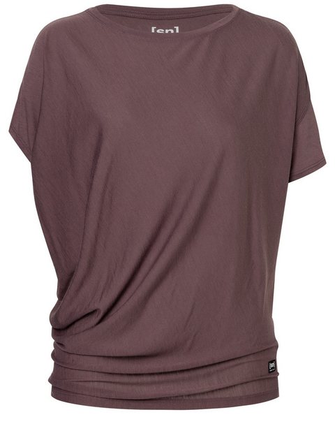 SUPER.NATURAL T-Shirt asymmetrisch geschnittenes W YOGA LOOSE TEE für Damen günstig online kaufen