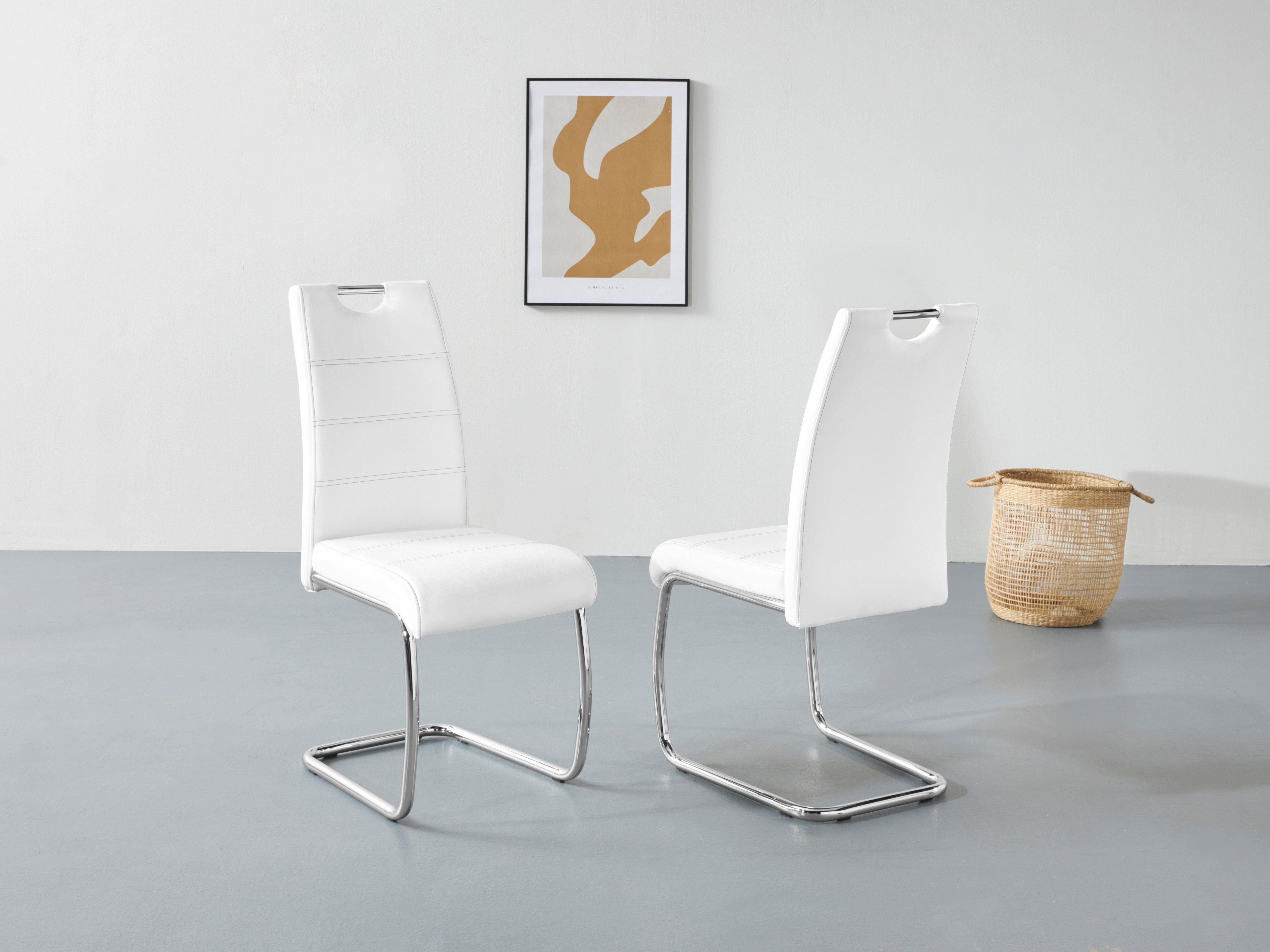 HELA Freischwinger Flora, Esszimmerstühle (Set, 1 günstig online kaufen