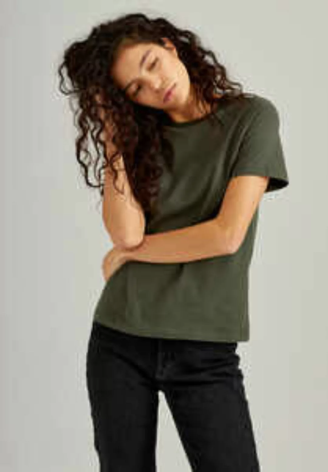 Damen T-shirt Aus Biobaumwolle günstig online kaufen