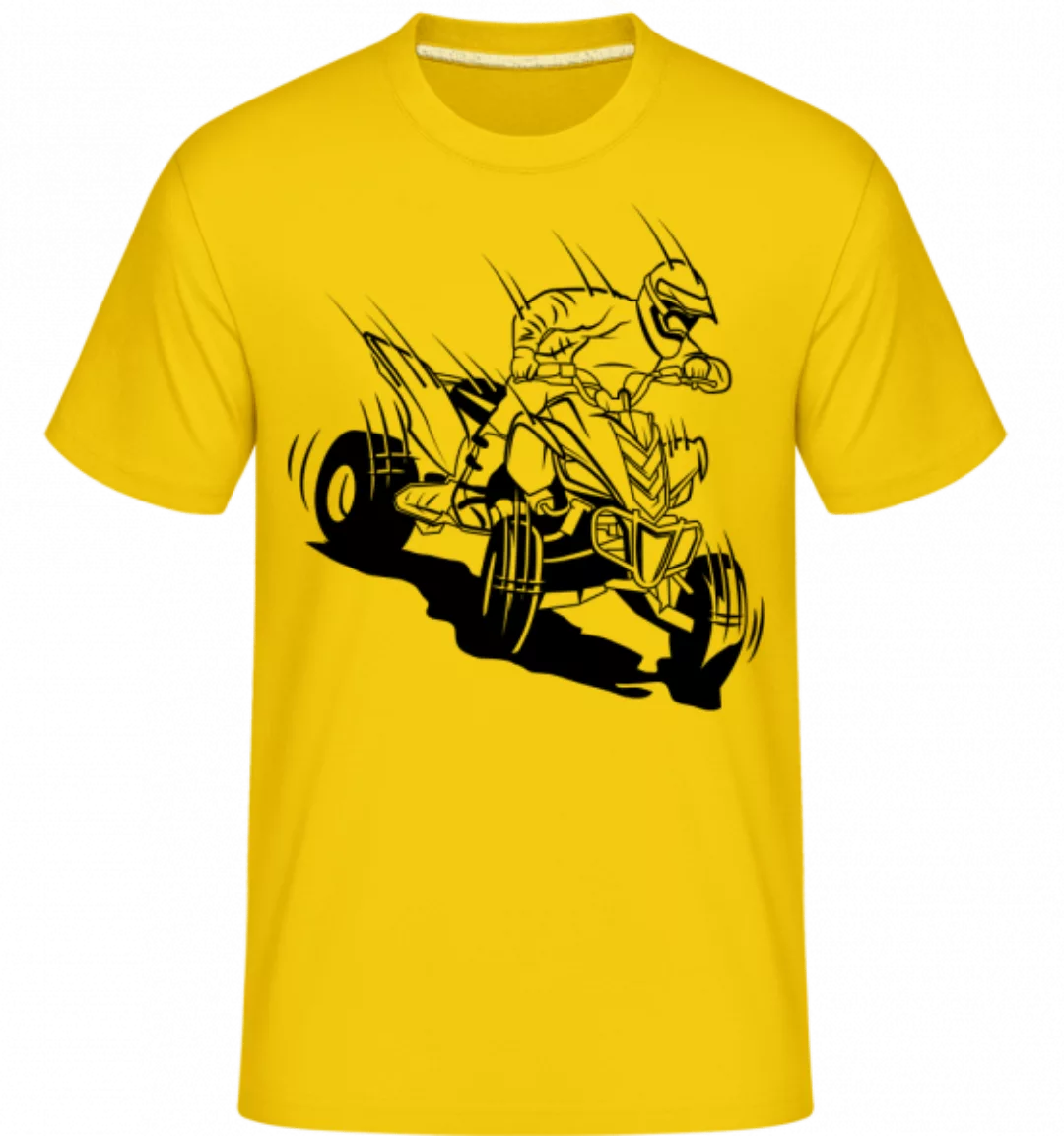 Quad Fahrer Comic · Shirtinator Männer T-Shirt günstig online kaufen