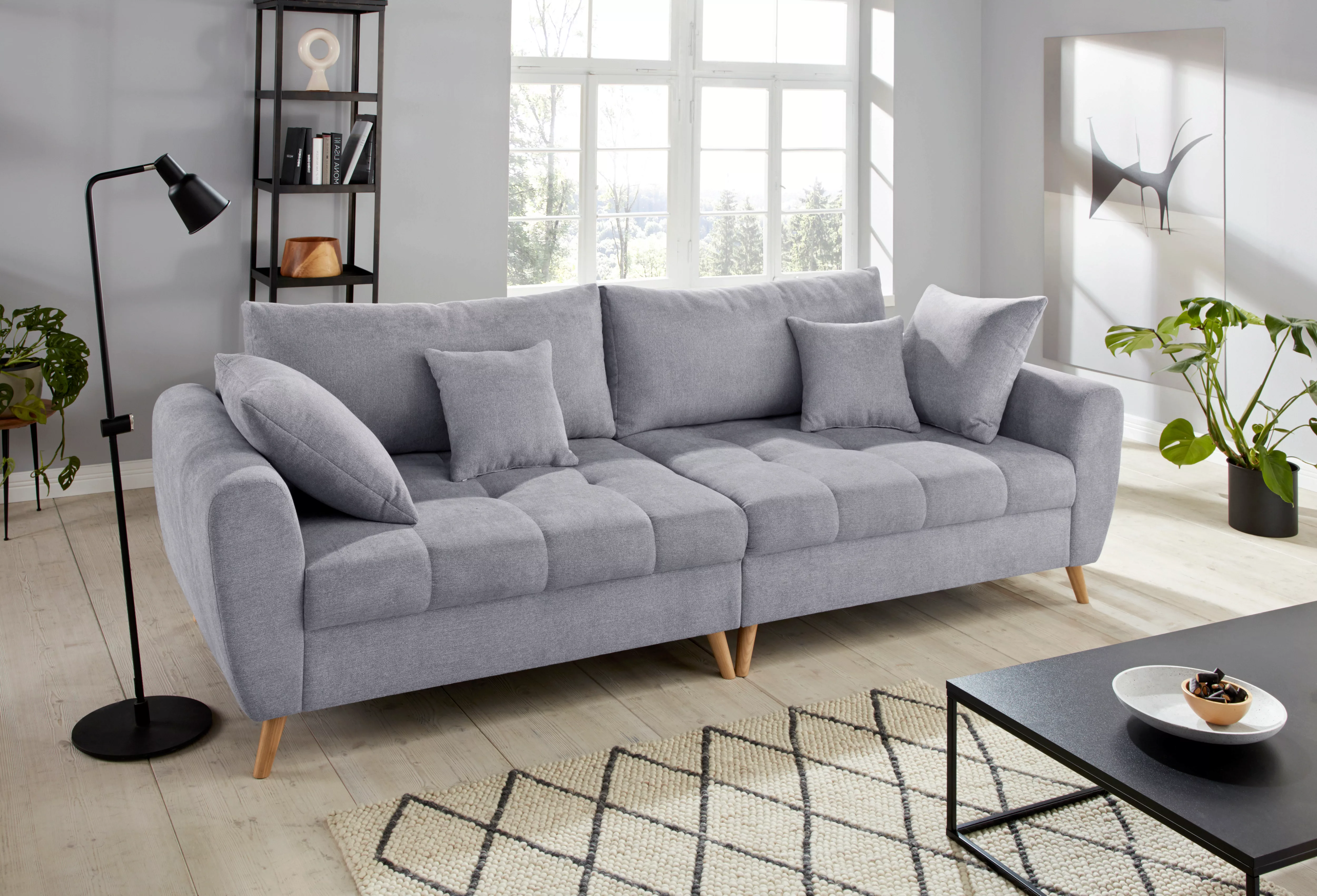 Home affaire Big-Sofa "Penelope Luxus", mit besonders hochwertiger Polsteru günstig online kaufen