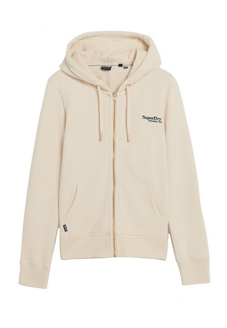 Superdry Kapuzensweatshirt Superdry Zipper Damen ESSENTIAL LOGO ZIPHOOD Tap günstig online kaufen