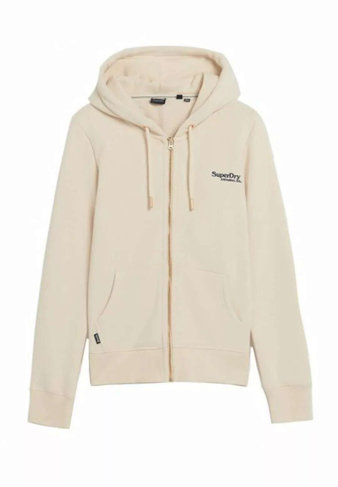 Superdry Kapuzensweatshirt Superdry Zipper Damen ESSENTIAL LOGO ZIPHOOD Tap günstig online kaufen