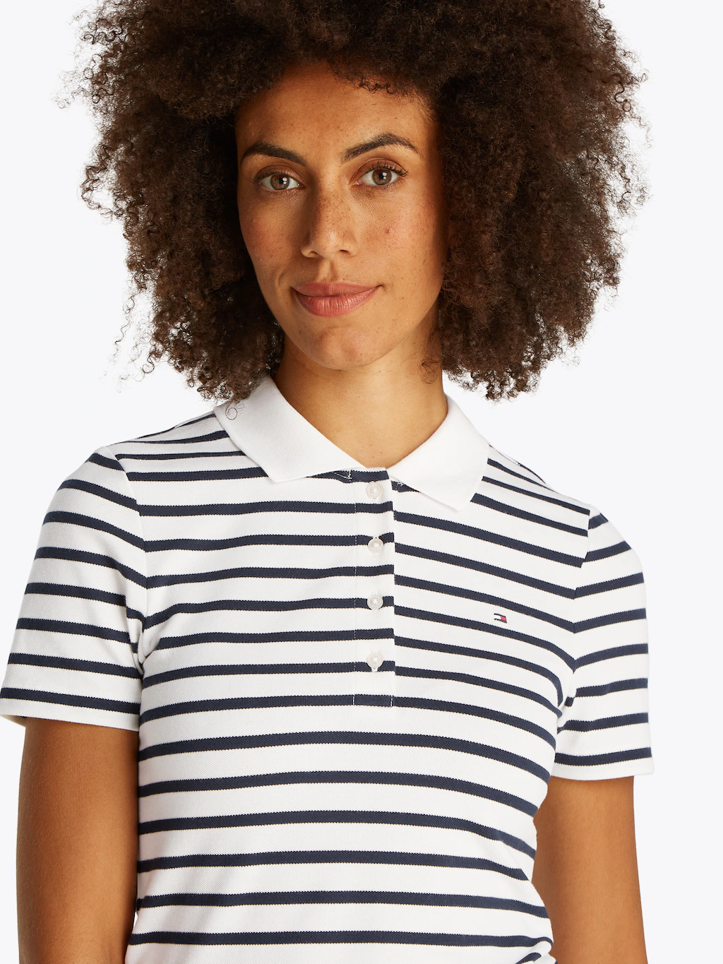 Tommy Hilfiger Poloshirt "1985 Slim Fit Pique Premium", mit Logostickerei, günstig online kaufen