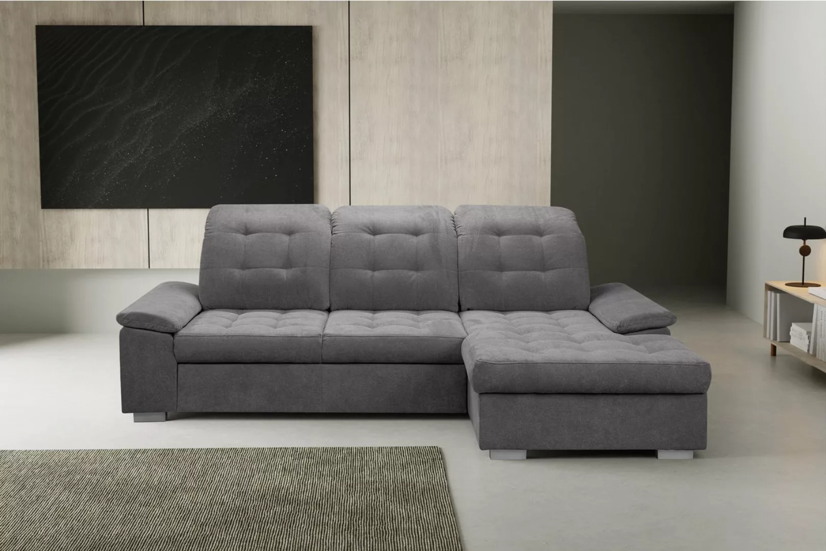 WERK2 Ecksofa Carmen L-Form, Sofa, Eckcouch mit Schlaffunktion, Bettkasten, günstig online kaufen