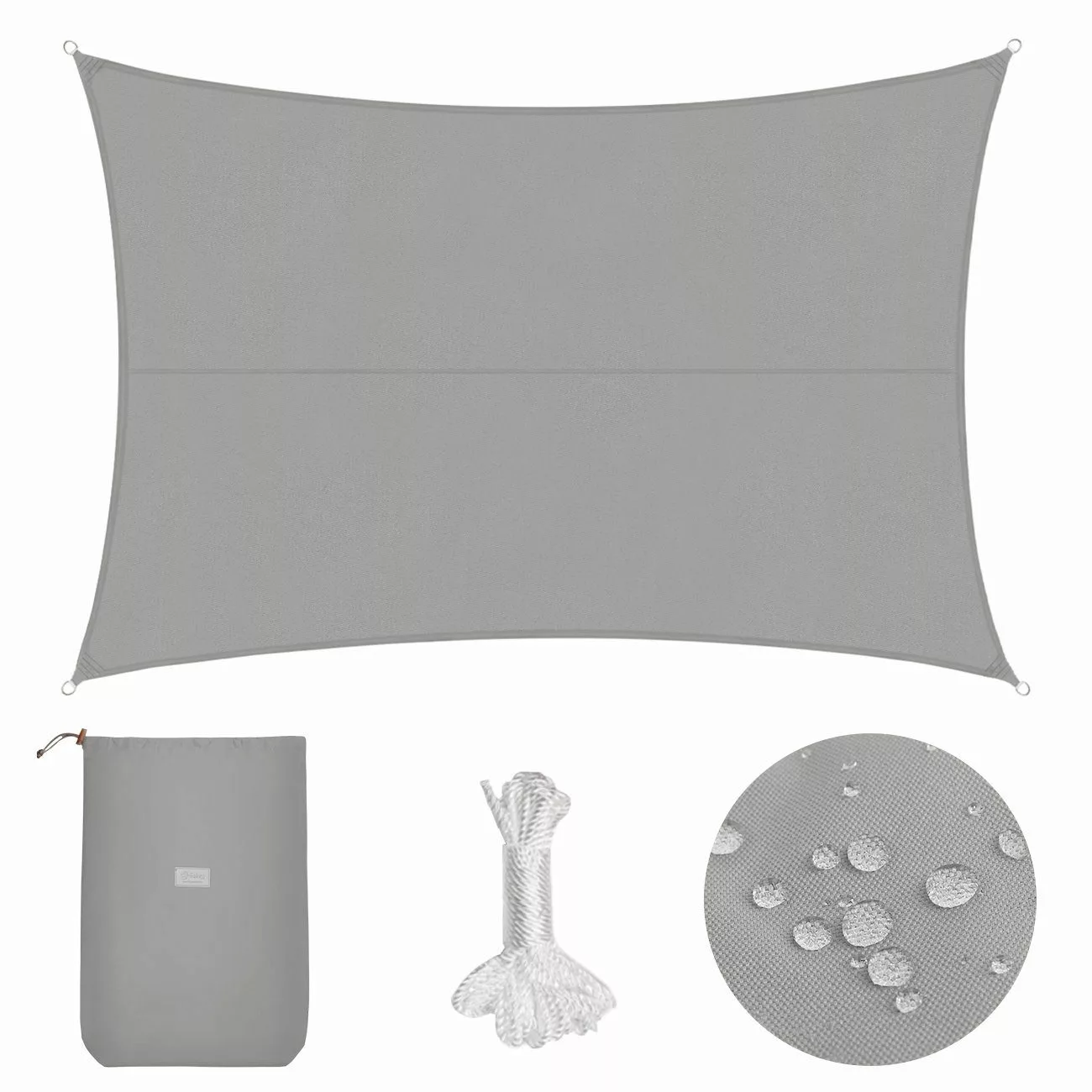 Sekey Sonnensegel Sonnensegel Polyester Wasserdicht Sonnenschutz günstig online kaufen