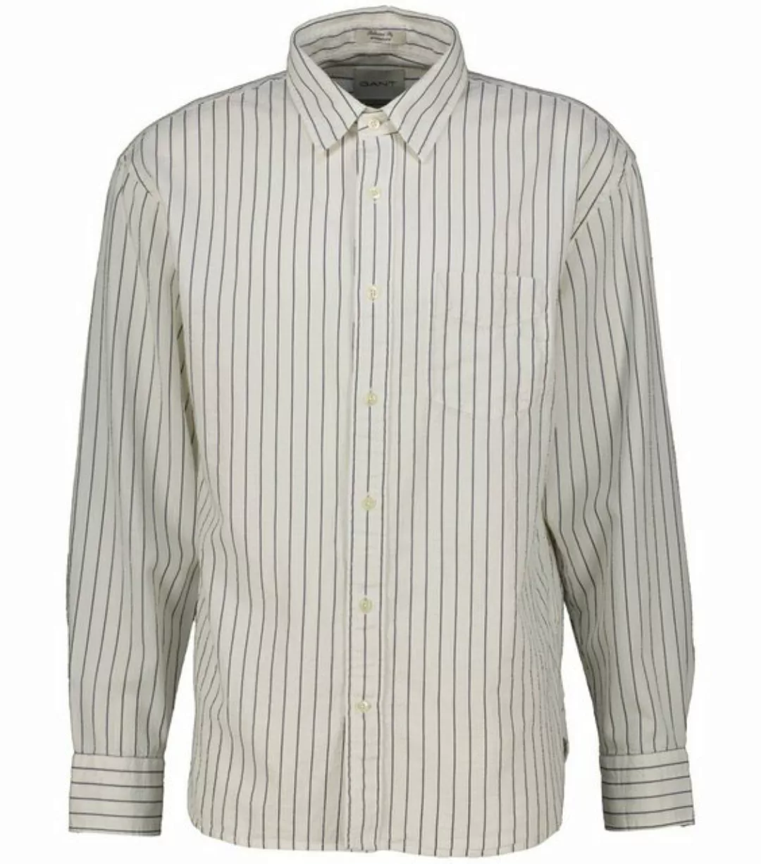 Gant Langarmhemd Herren Hemd Relaxed Fit Langarm (1-tlg) günstig online kaufen
