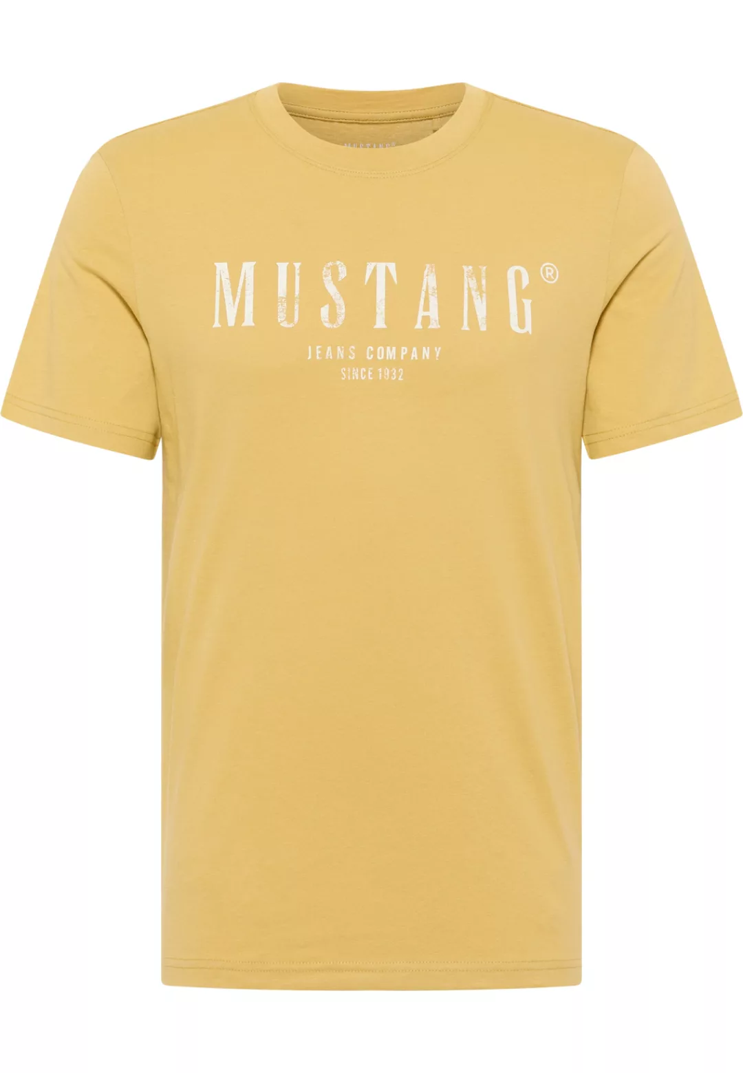 MUSTANG Kurzarmshirt "T-Shirt" günstig online kaufen