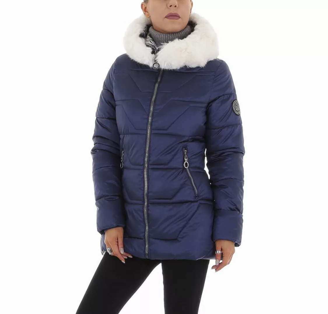 Ital-Design Winterjacke Damen Freizeit (87256415) Kapuze Gefüttert Winterja günstig online kaufen