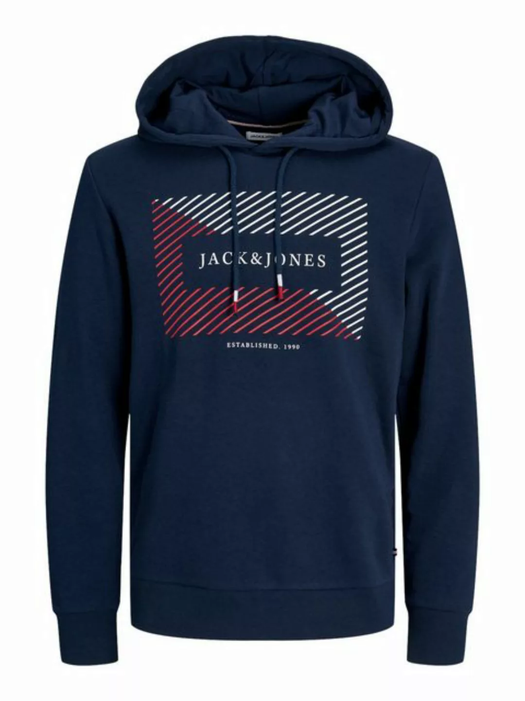 Jack & Jones Hoodie JJCYRUS SWEAT HOOD: Komfortable Baumwollmischung mit co günstig online kaufen