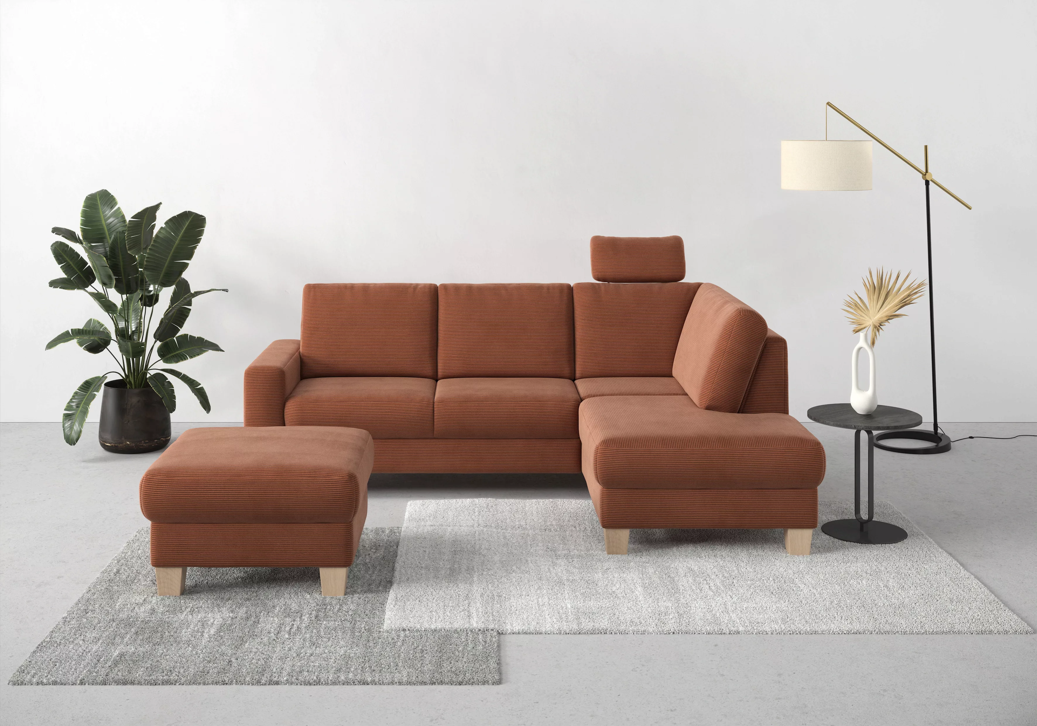 Home affaire Ecksofa "Summer L-Form" günstig online kaufen