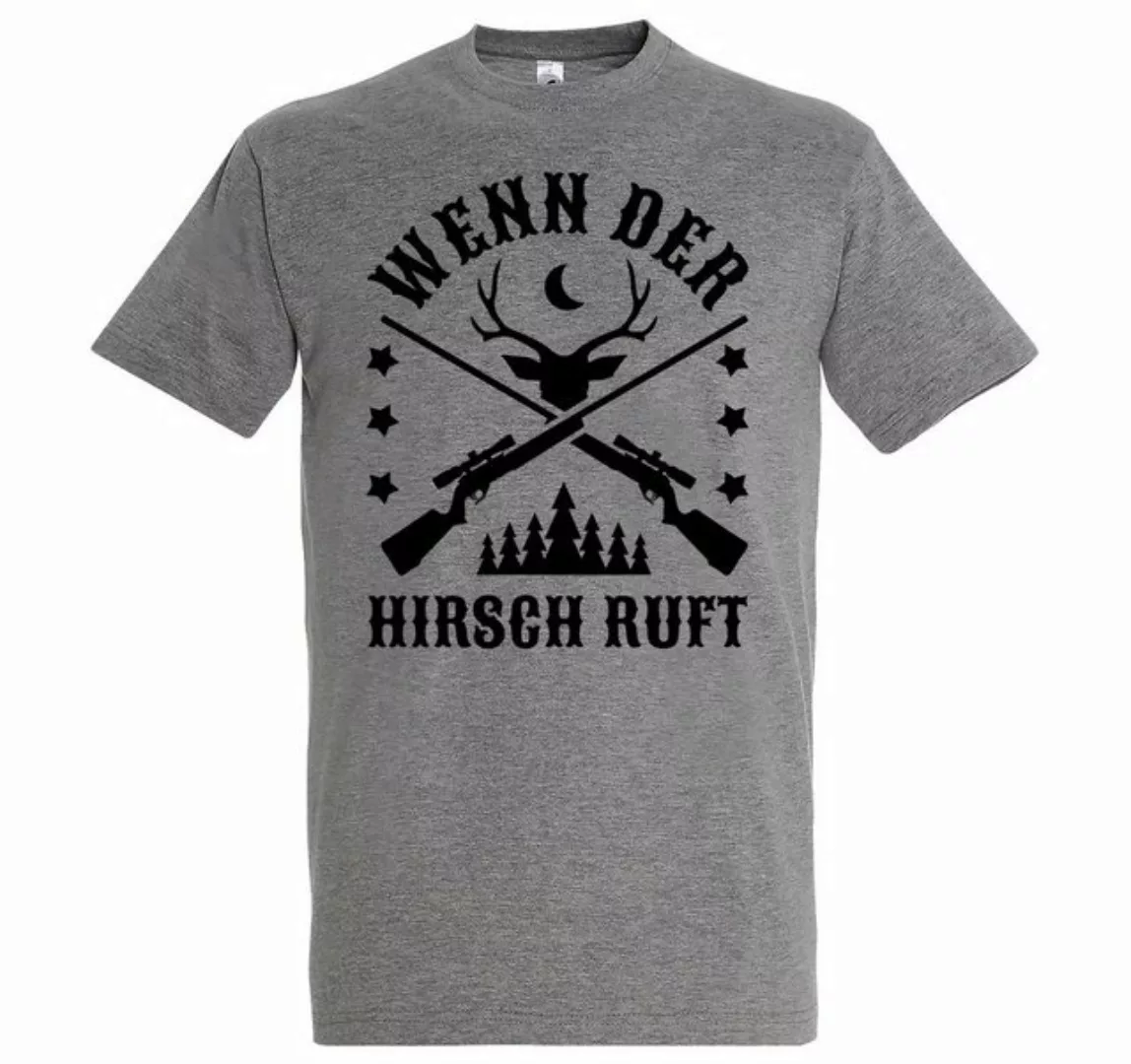 Youth Designz T-Shirt "Wenn Der Hirsch Ruft" Herren Shirt mit trendigem Fro günstig online kaufen