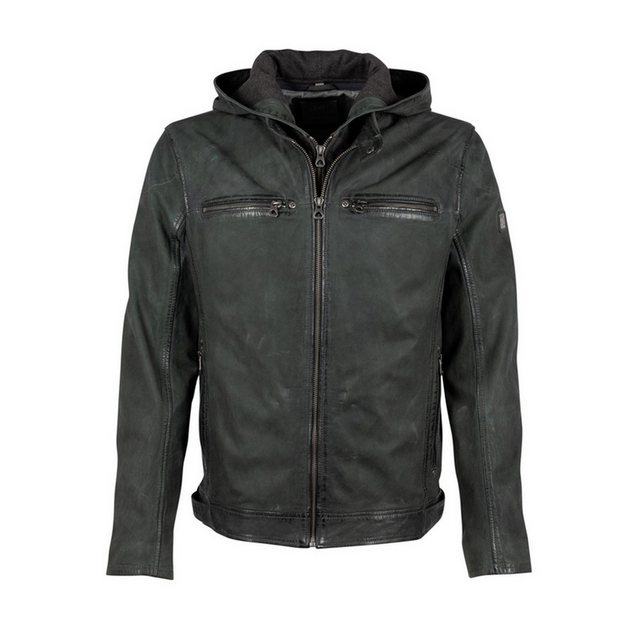 Gipsy Lederjacke Biker GMCalan - forest green günstig online kaufen