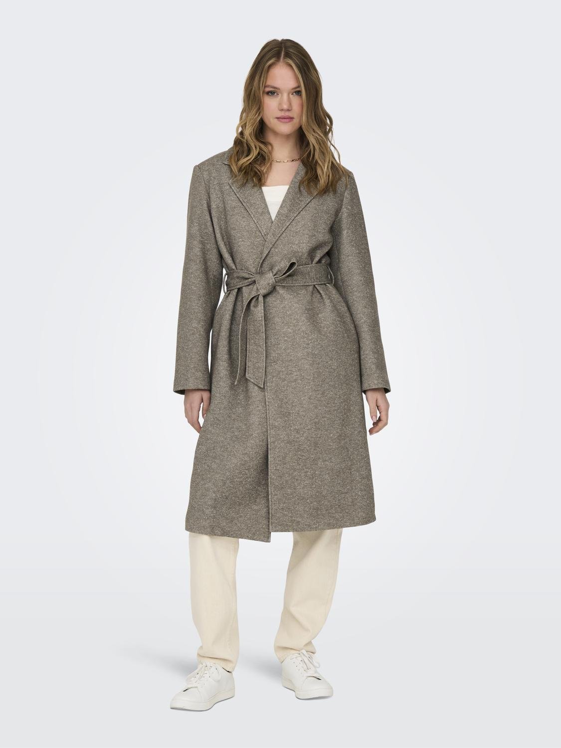 ONLY Langmantel "ONLNICOLE LIGHT WRAP COAT CS OTW" günstig online kaufen