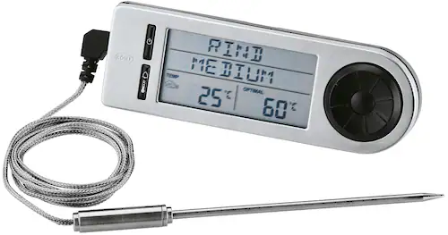 RÖSLE Bratenthermometer, digitaler Kerntemperaturmesser, –20 °C bis +250 °C günstig online kaufen