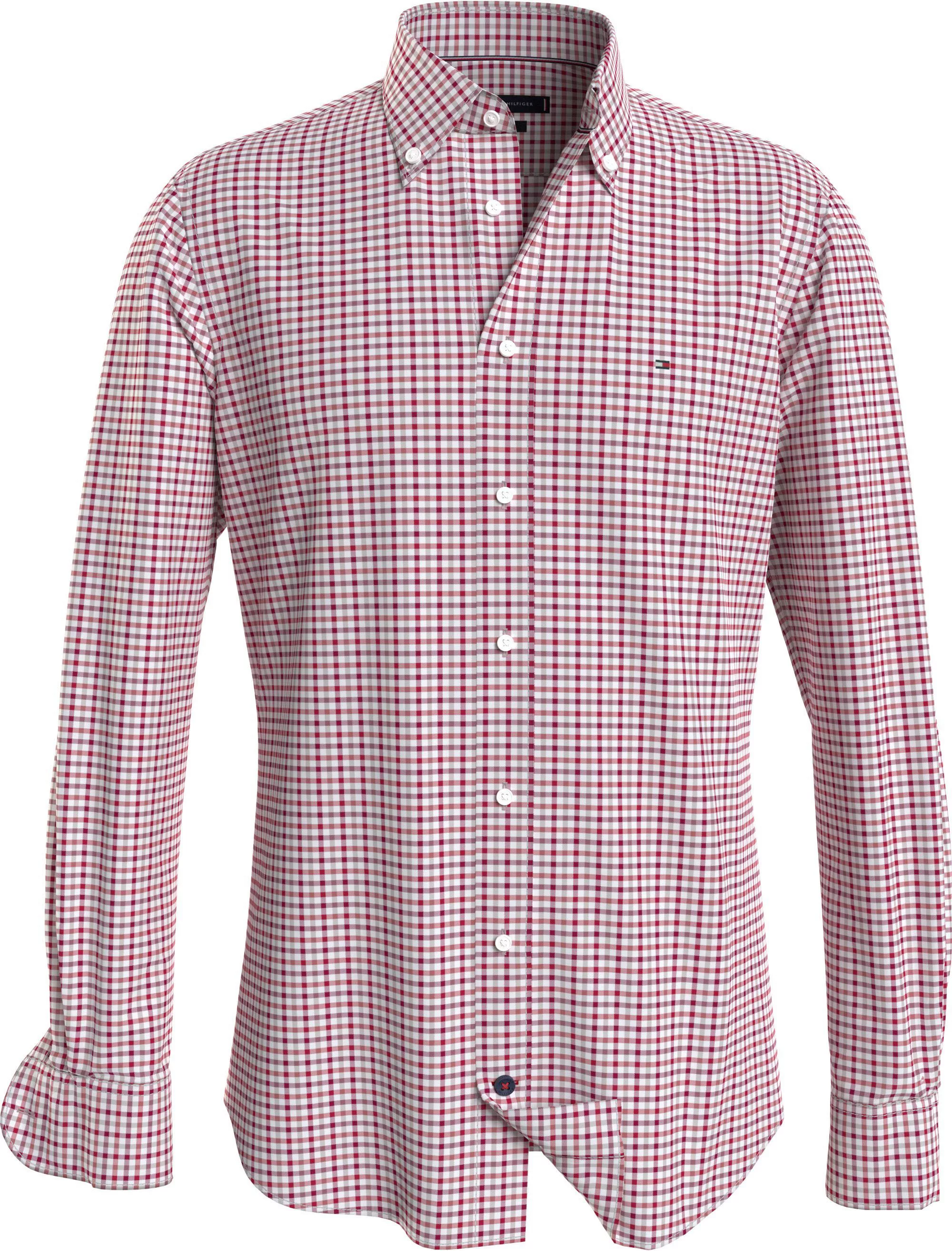 Tommy Hilfiger Langarmhemd "CL W-OXFORD CHECK RF SHIRT", mit dezenter Label günstig online kaufen