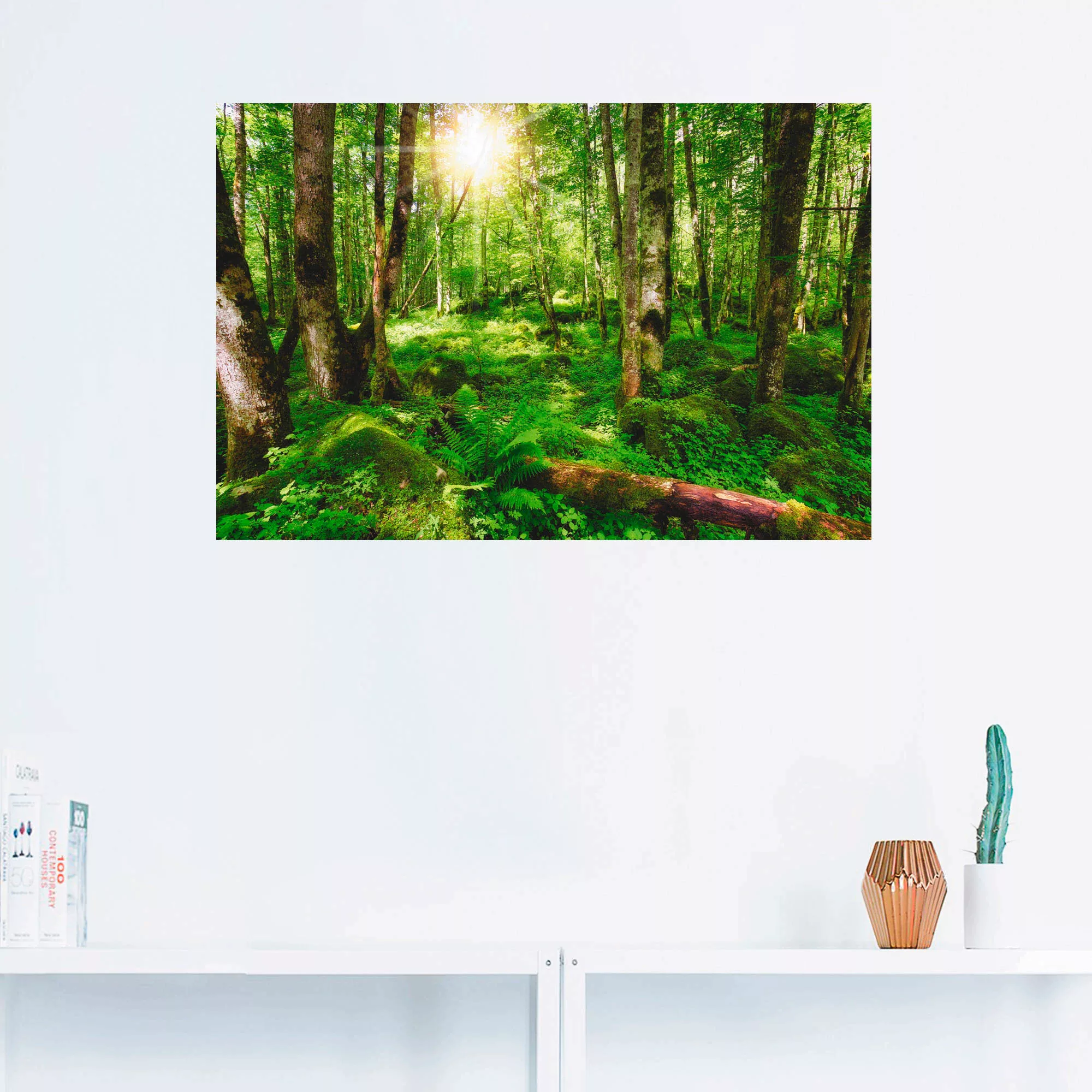 Artland Wandbild "Wald", Wald, (1 St.) günstig online kaufen