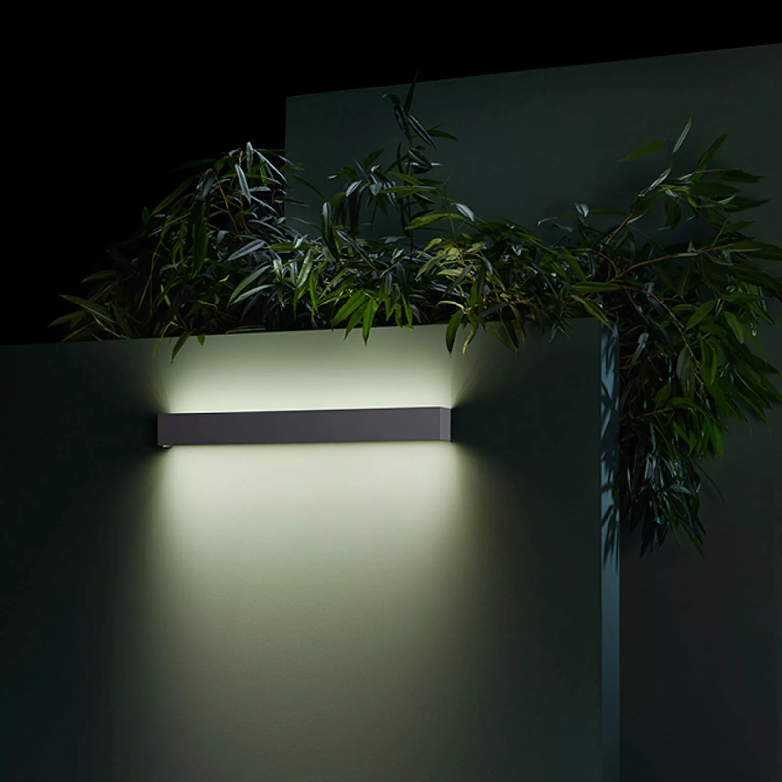LEDS-C4 Afrodita Infinite Außenwandlampe anthrazit günstig online kaufen