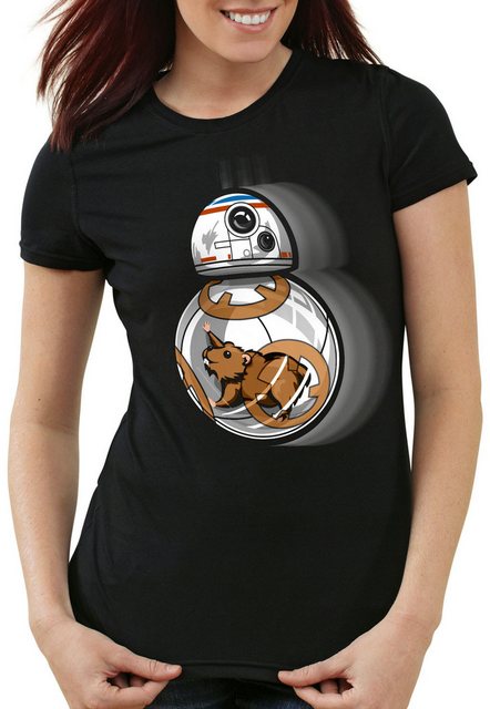 style3 T-Shirt BB-8 Hamster astro droide roboter r2-d2 star krieg wars der günstig online kaufen