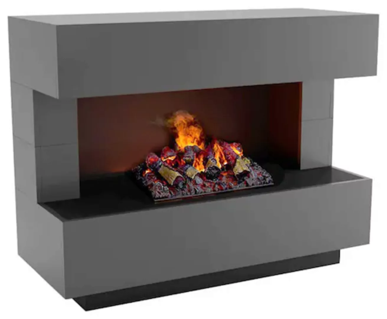 GLOW FIRE Elektrokamin »»Kant««, Wasserdampfkamin mit 3D Feuer mit integrie günstig online kaufen