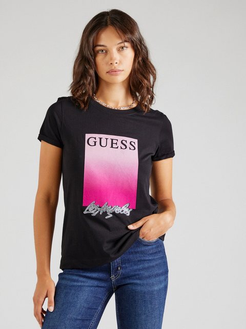 Guess T-Shirt (1-tlg) Ziersteine günstig online kaufen