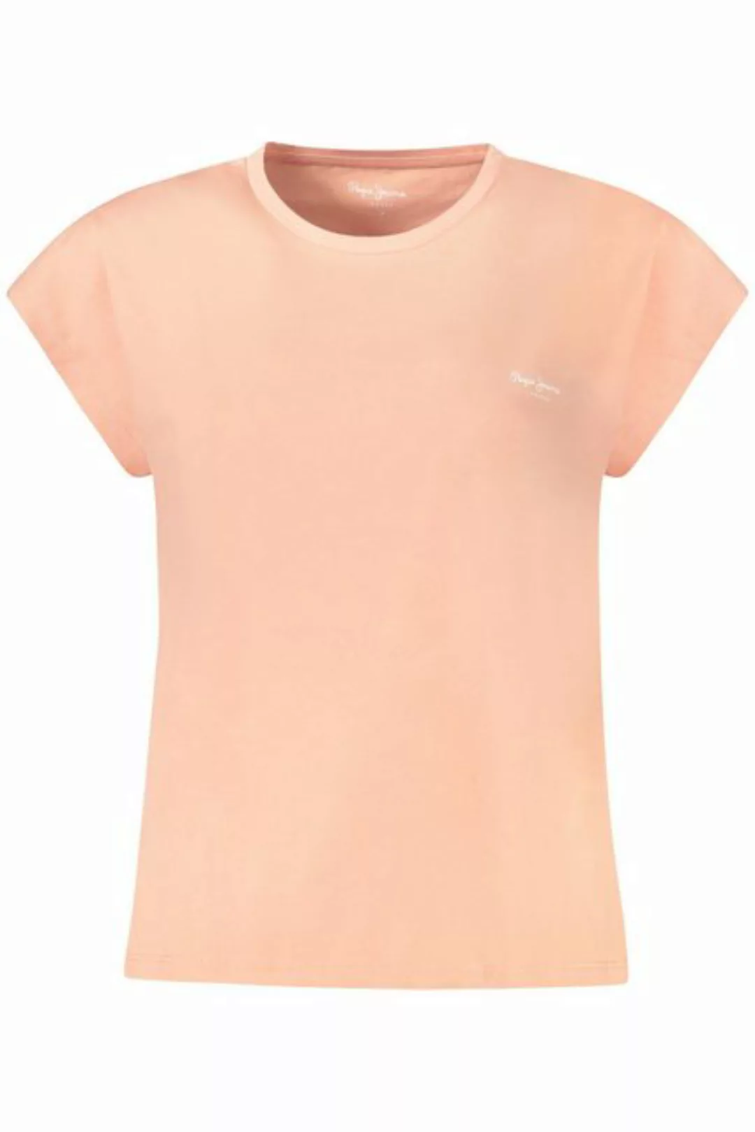 Pepe Jeans T-Shirt Rosa Damen T-Shirt aus 100% nachhaltiger Baumwolle günstig online kaufen