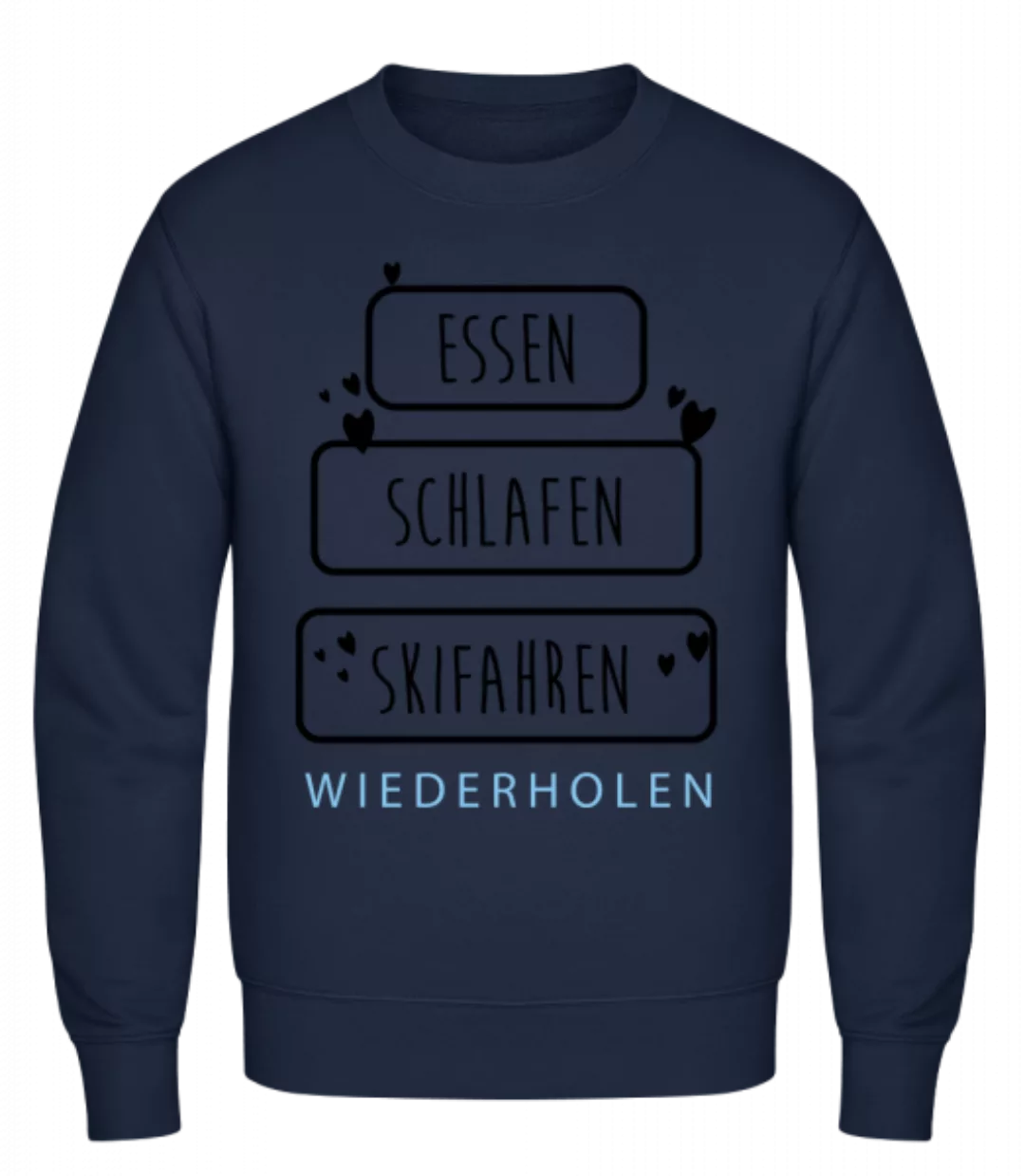 Essen Schlafen Skifahren · Männer Pullover günstig online kaufen