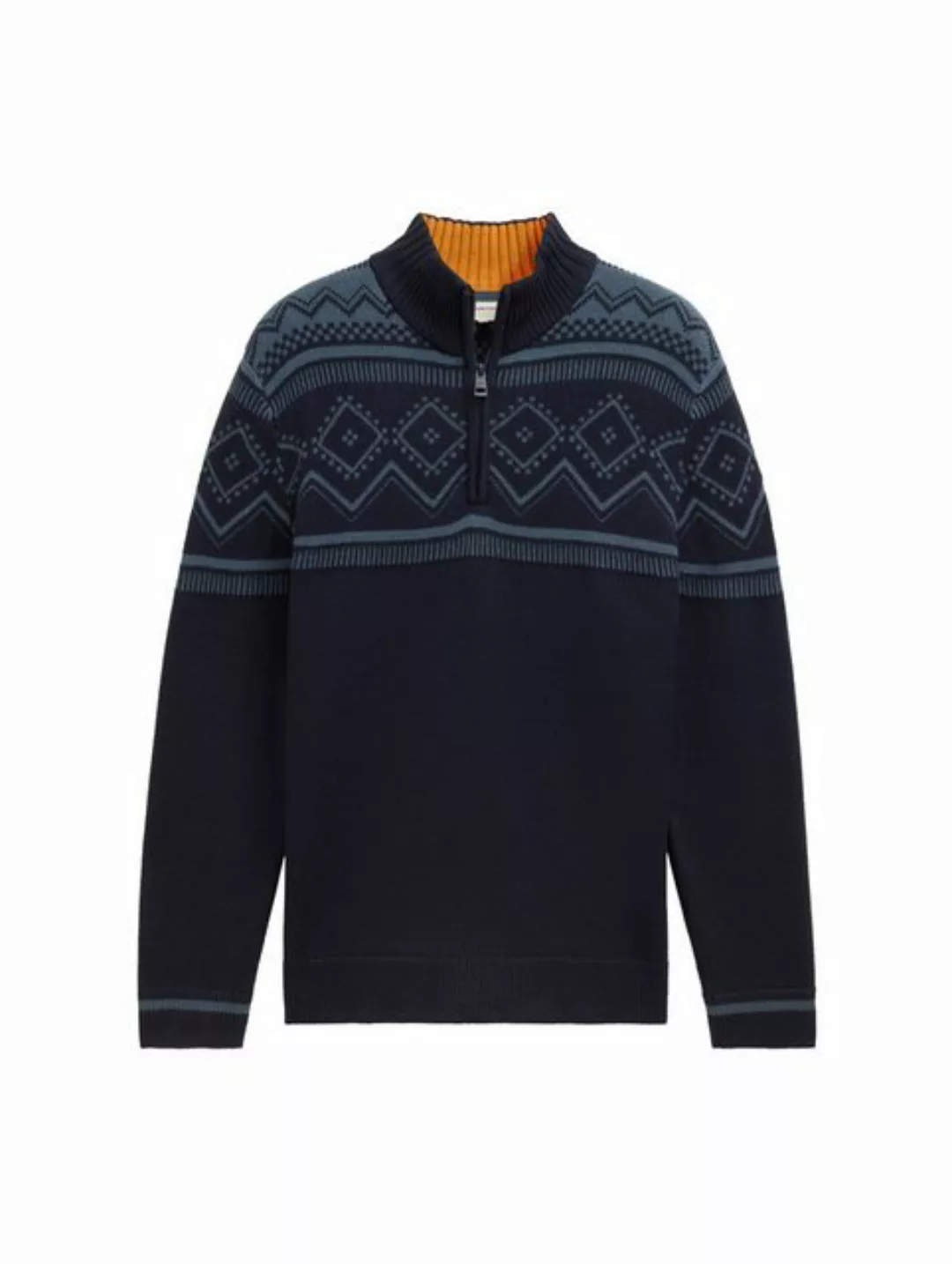 TOM TAILOR Cardigan Fair Isle Strick Troyer günstig online kaufen