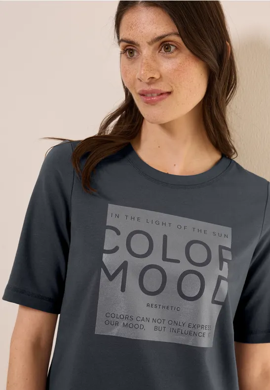 Cecil T-Shirt, mit Rundhalsausschnitt günstig online kaufen