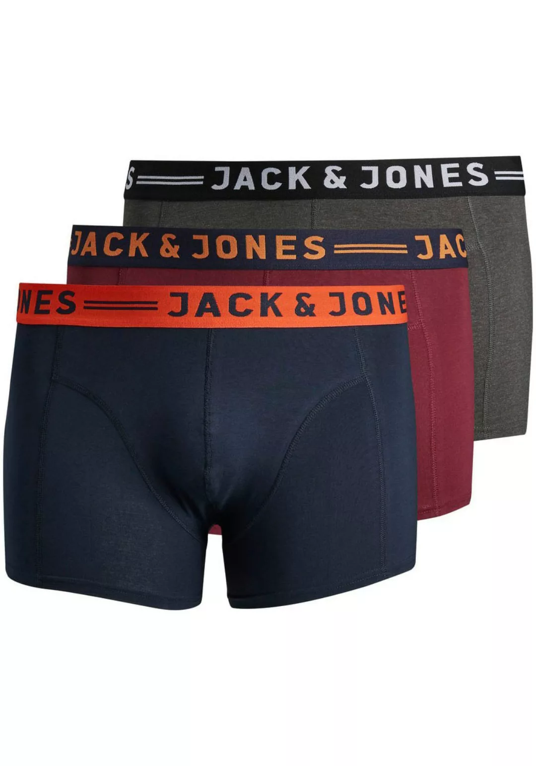 Jack&Jones 3er-Pack Pants mit Elasthan günstig online kaufen