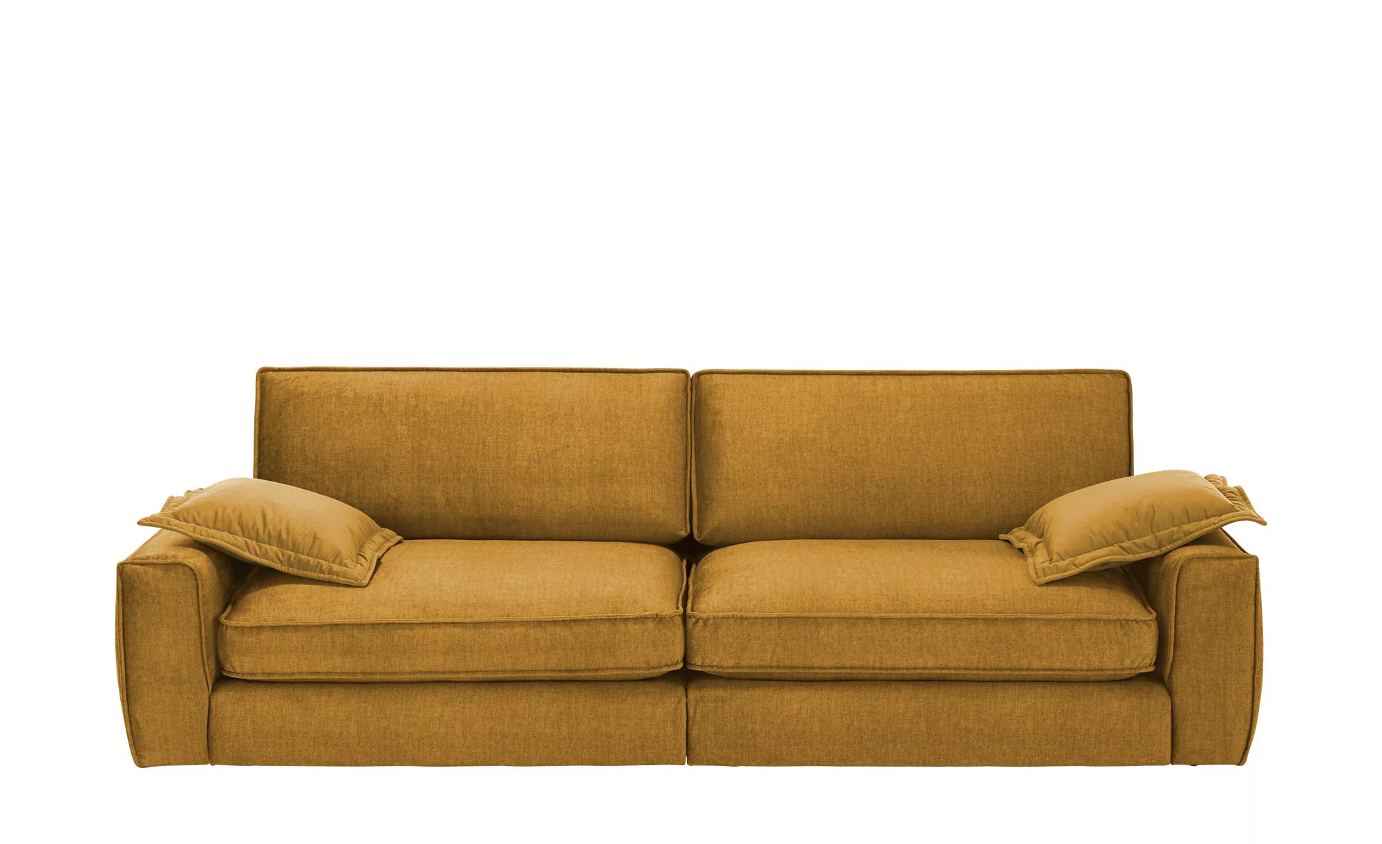 Sofa   Janice ¦ gelb ¦ Maße (cm): B: 278 H: 89 T: 113 Polstermöbel > Sofas günstig online kaufen