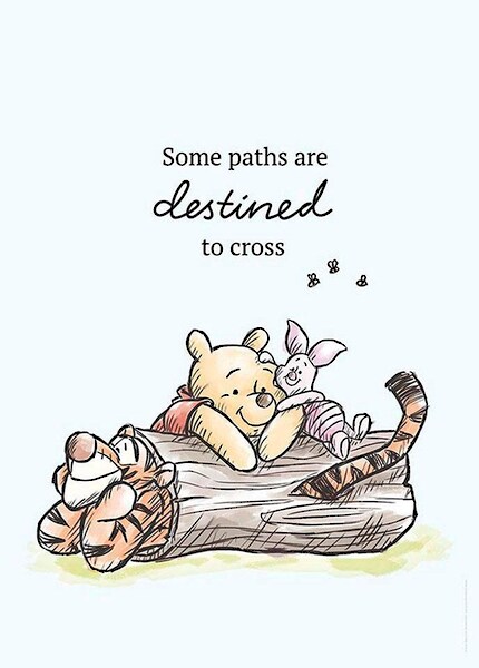 Komar Bild »Winnie the Pooh Path«, Disney, (1 St.), Wandbild zur Dekoration günstig online kaufen