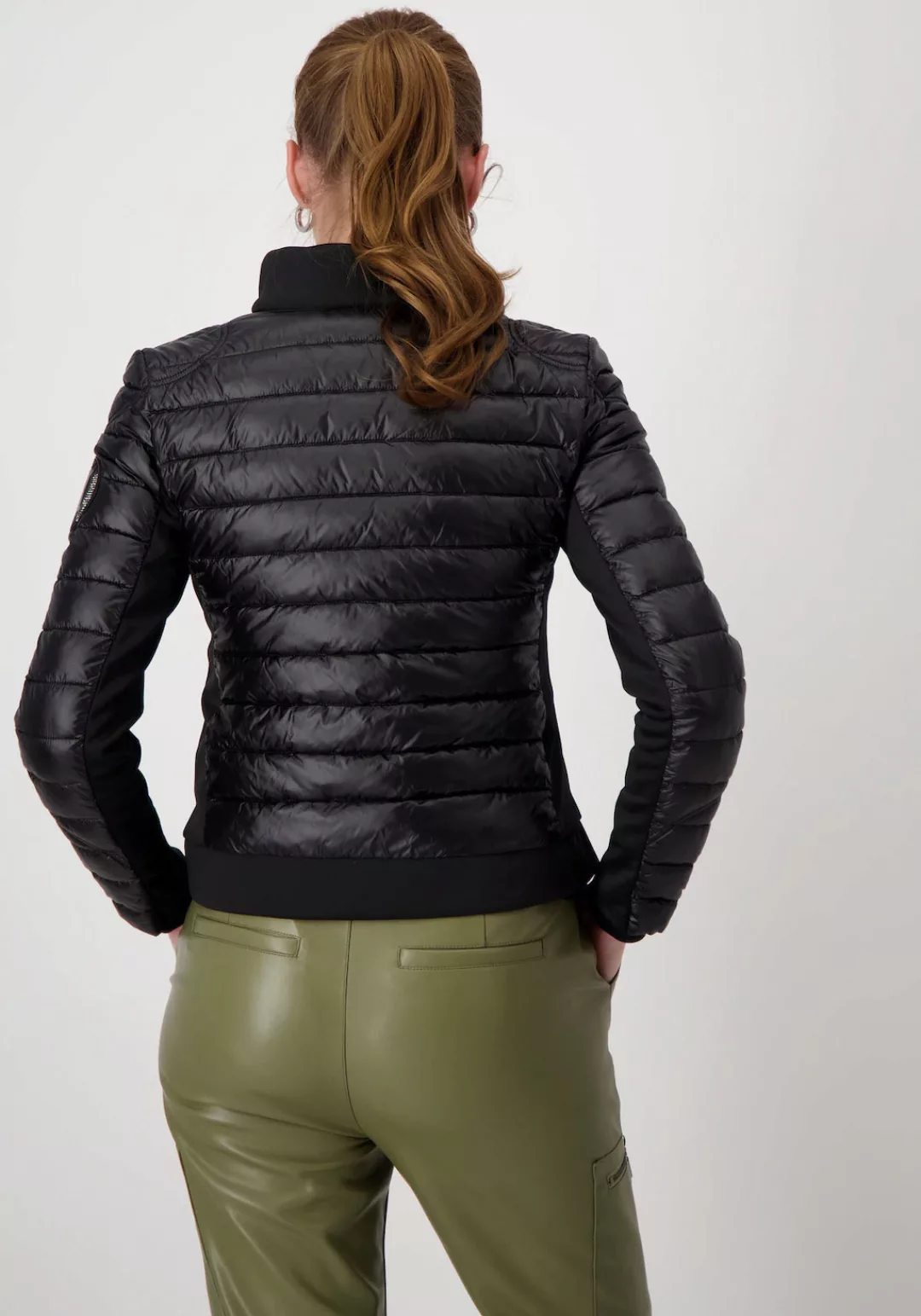 Monari Steppjacke im Materialmix günstig online kaufen