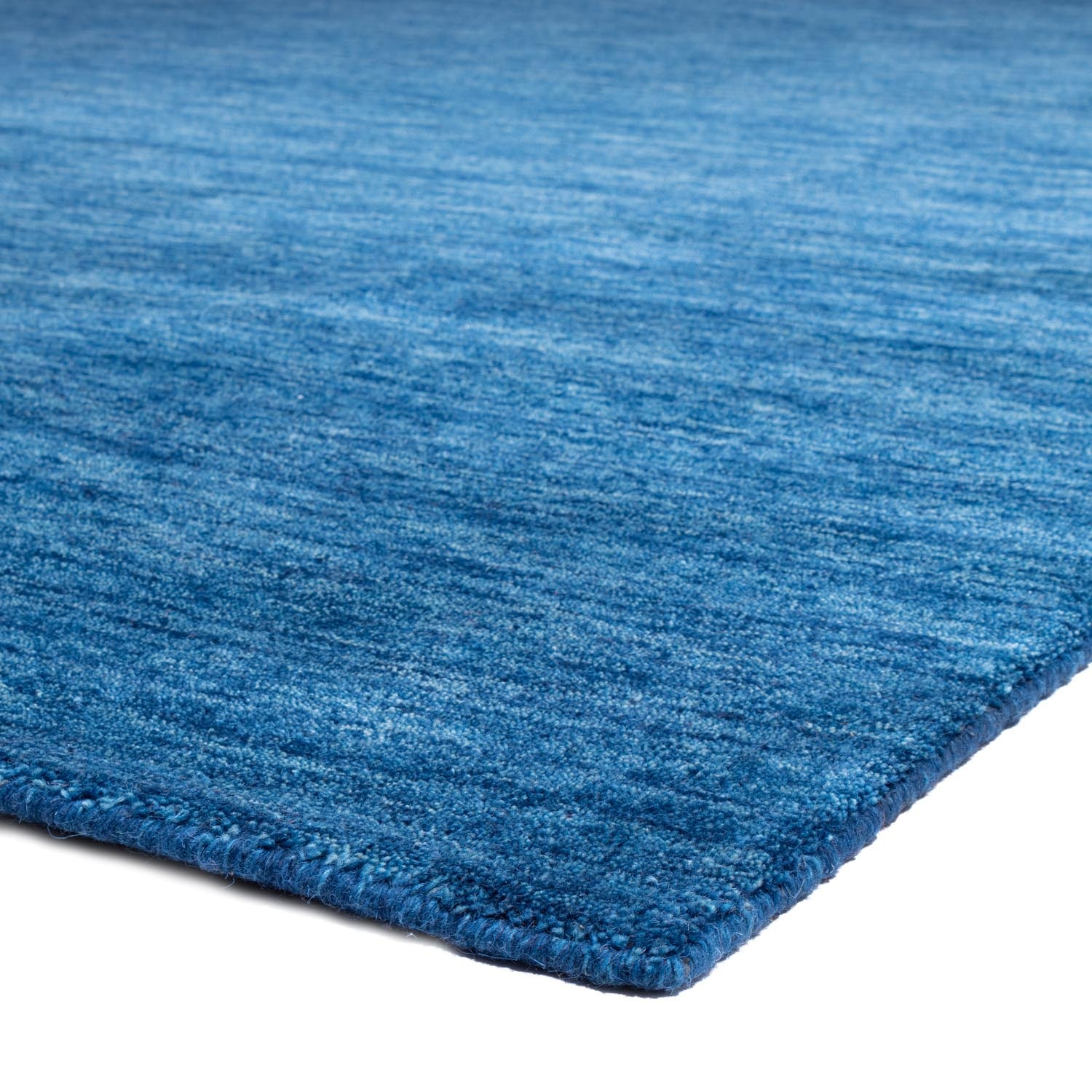 morgenland Wollteppich »Uni - Gabbeh Teppich - Softy«, oval, 1,6 mm Höhe, G günstig online kaufen