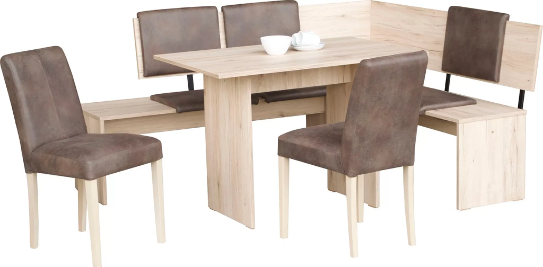 Home affaire Eckbankgruppe "Essen", (Set, 4 tlg.) günstig online kaufen