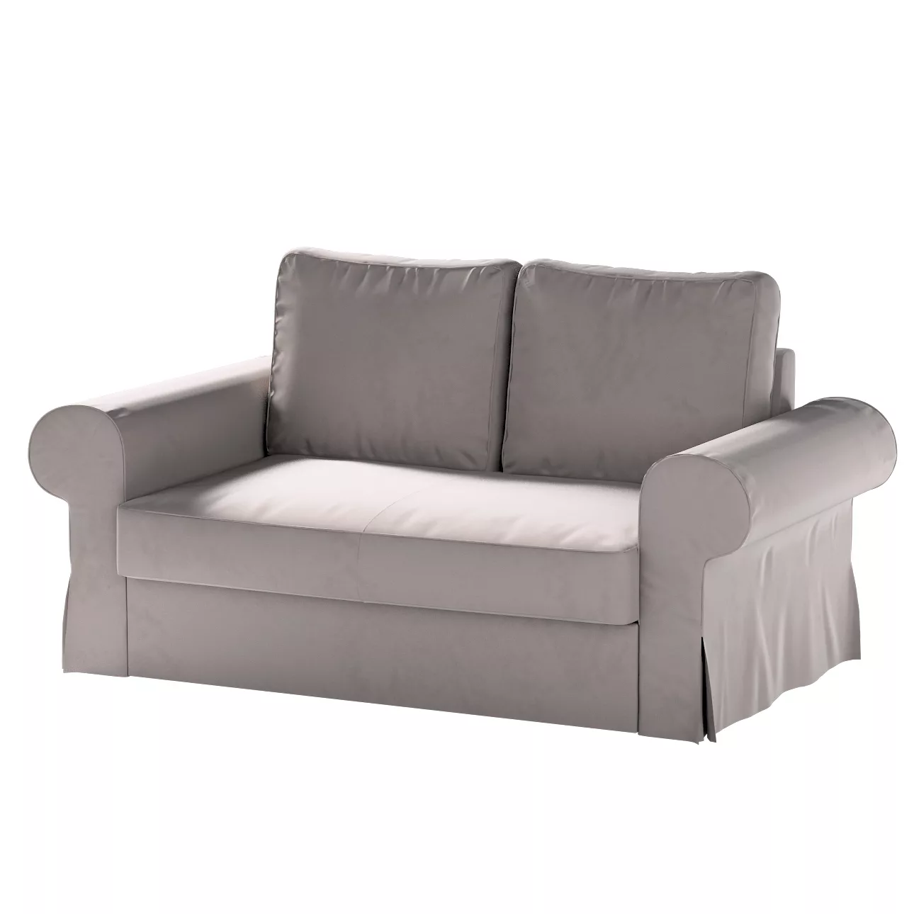 Bezug für Backabro 2-Sitzer Sofa ausklappbar, mocca, Bezug für Backabro 2-S günstig online kaufen