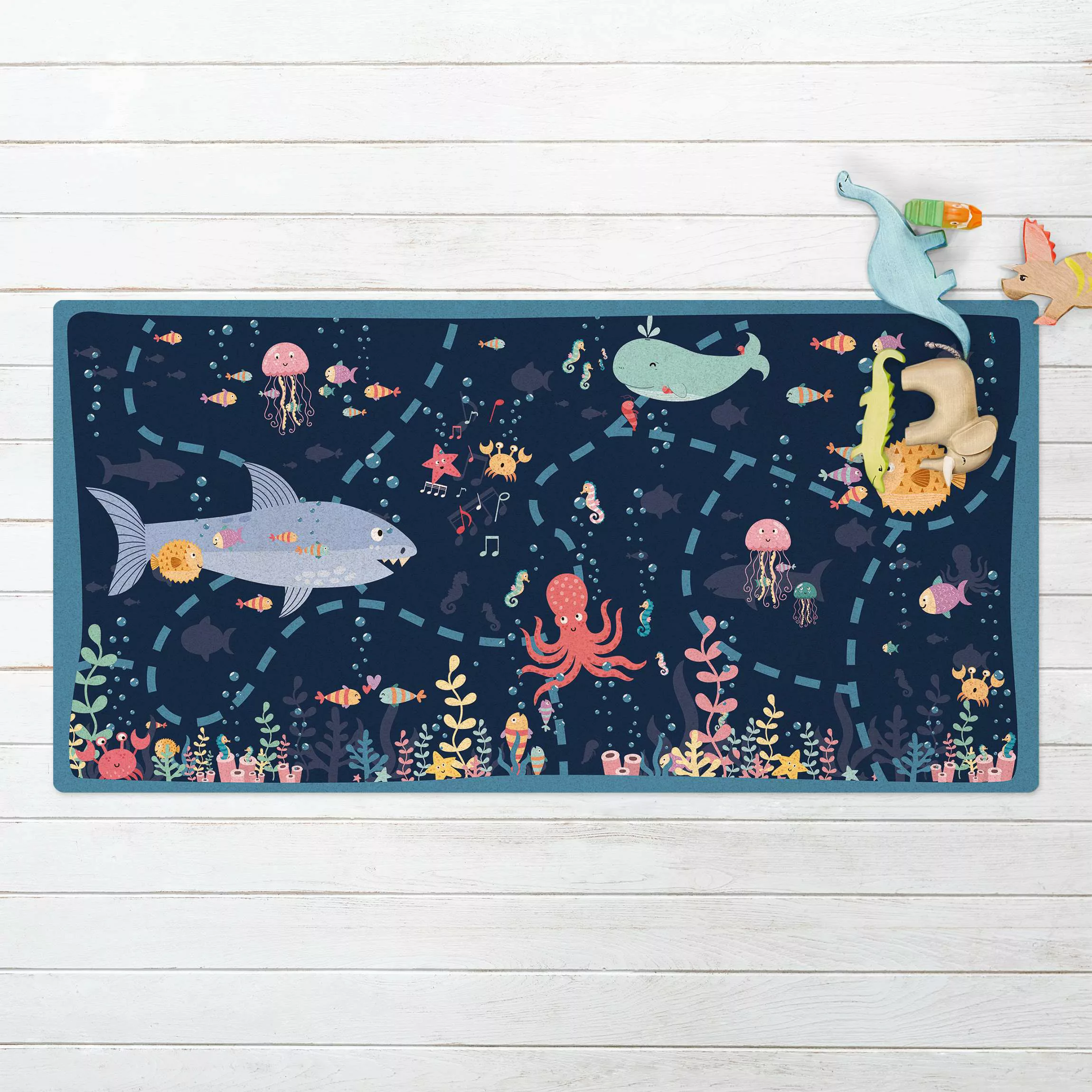 Kork-Spielteppich Unterwasser - Auf Entdeckungstour günstig online kaufen