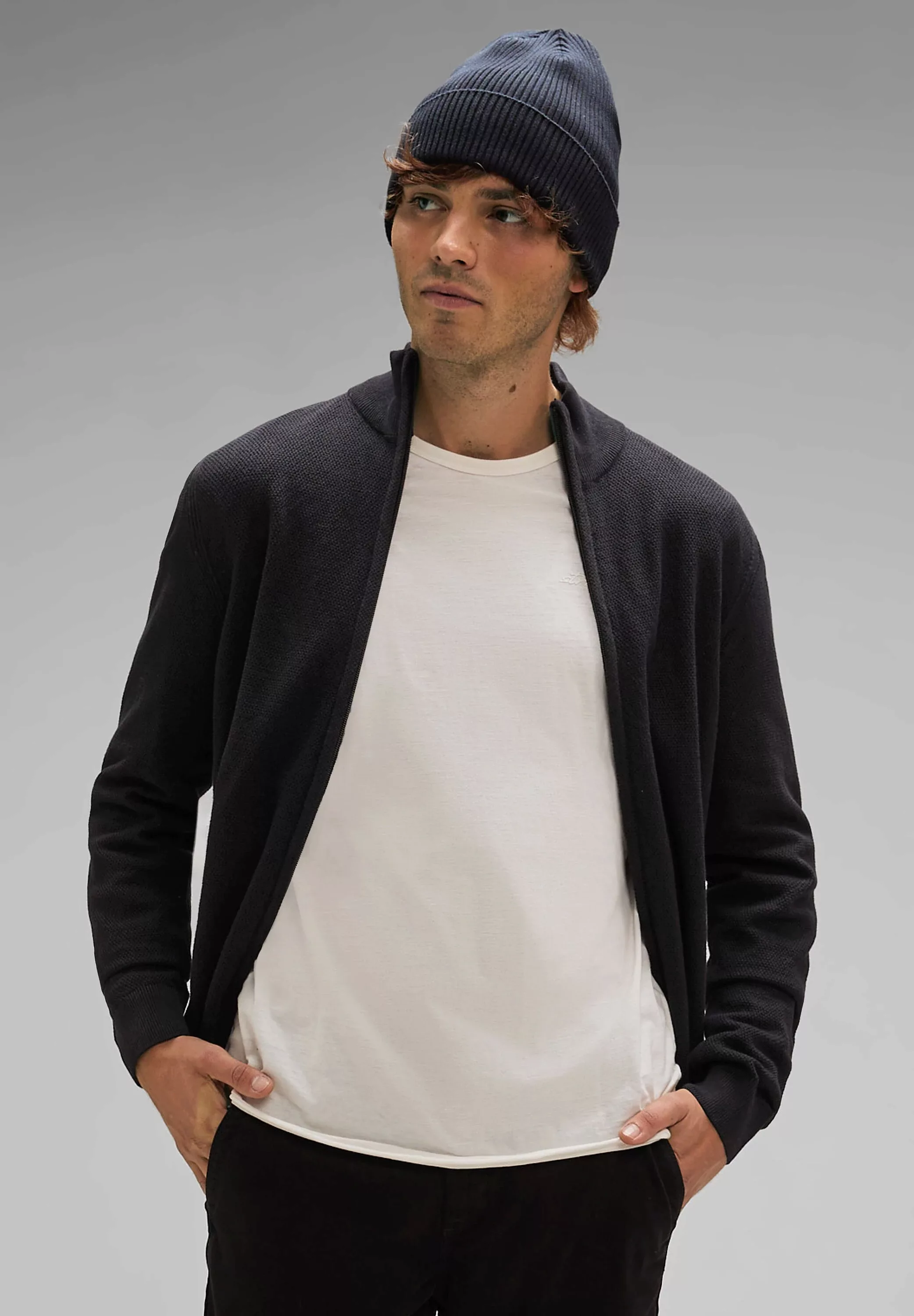 STREET ONE MEN Strickjacke günstig online kaufen